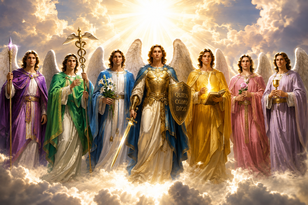 Oración a los 7 Arcángeles para protección y abrir caminos
