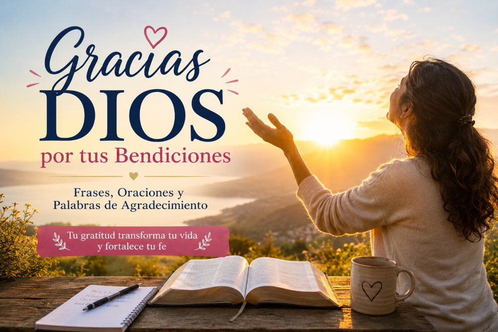 Gracias Dios por tus bendiciones